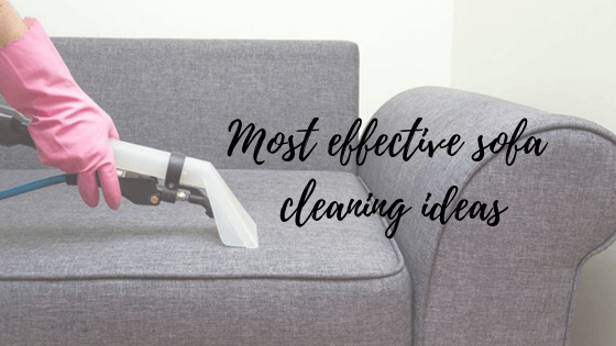 sofa cleaning ideas