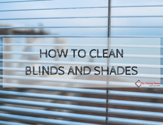 clean blinds and shade