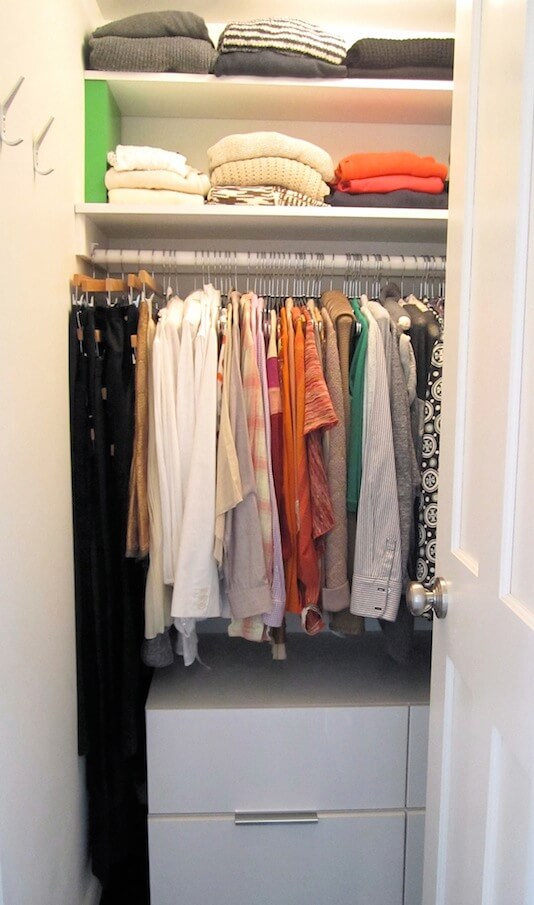 organize wardrobe thoughtfully