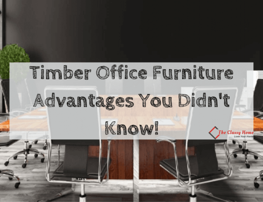 timber office furniture advantages