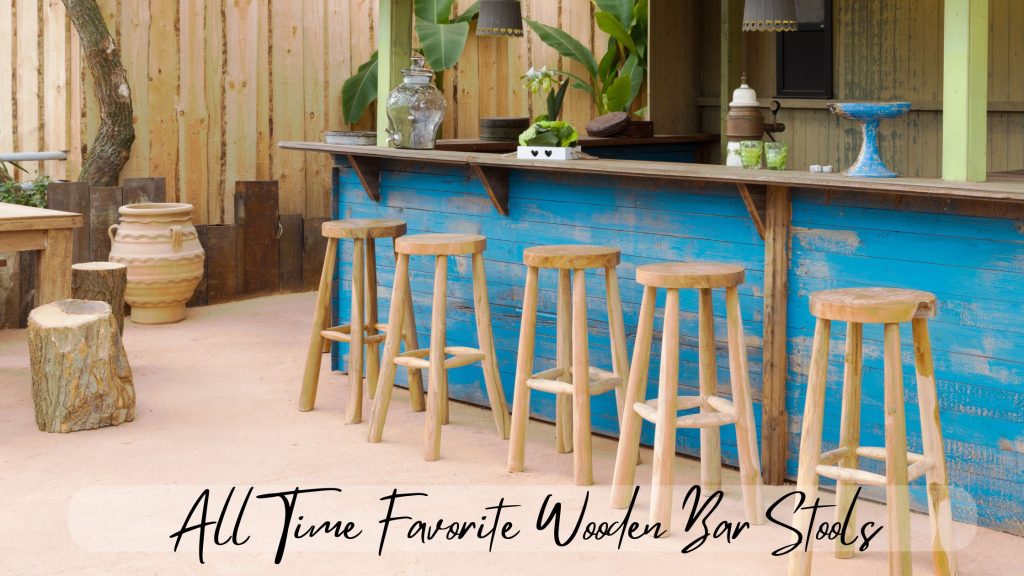 Wooden Bar Stools By The Classy Home