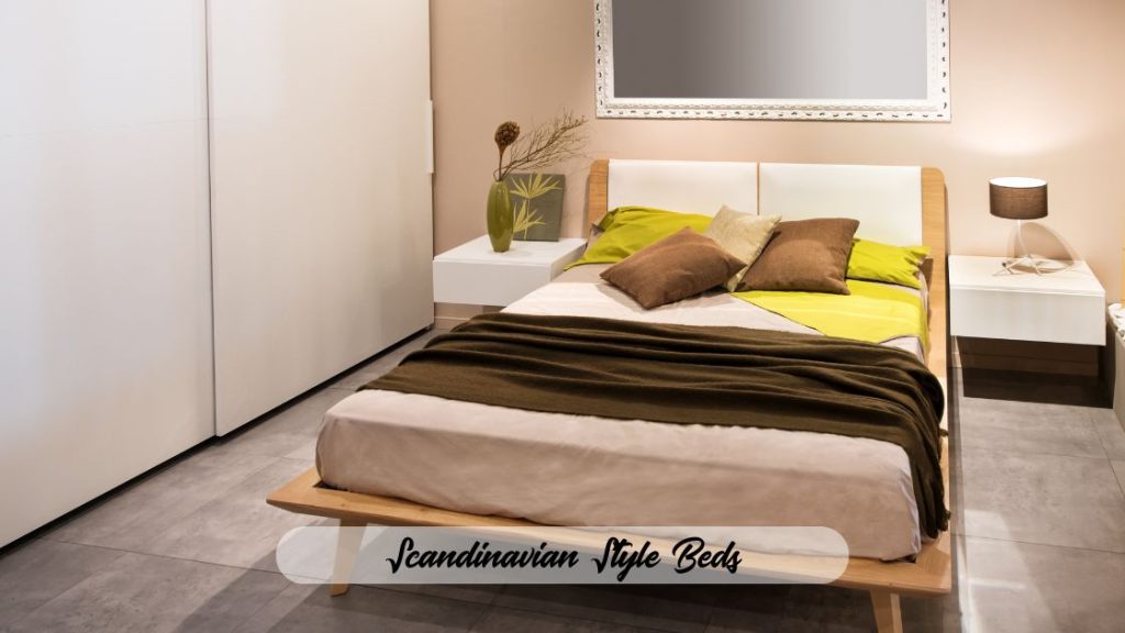 scandinavian beds for the rustic look